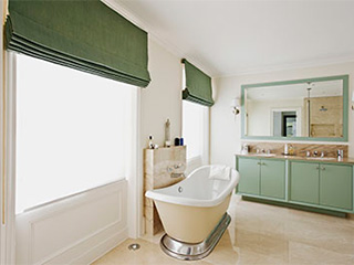 Custom Roman Shades, Santa Clara CA Roman Shades For French Doors, Santa Clara CA